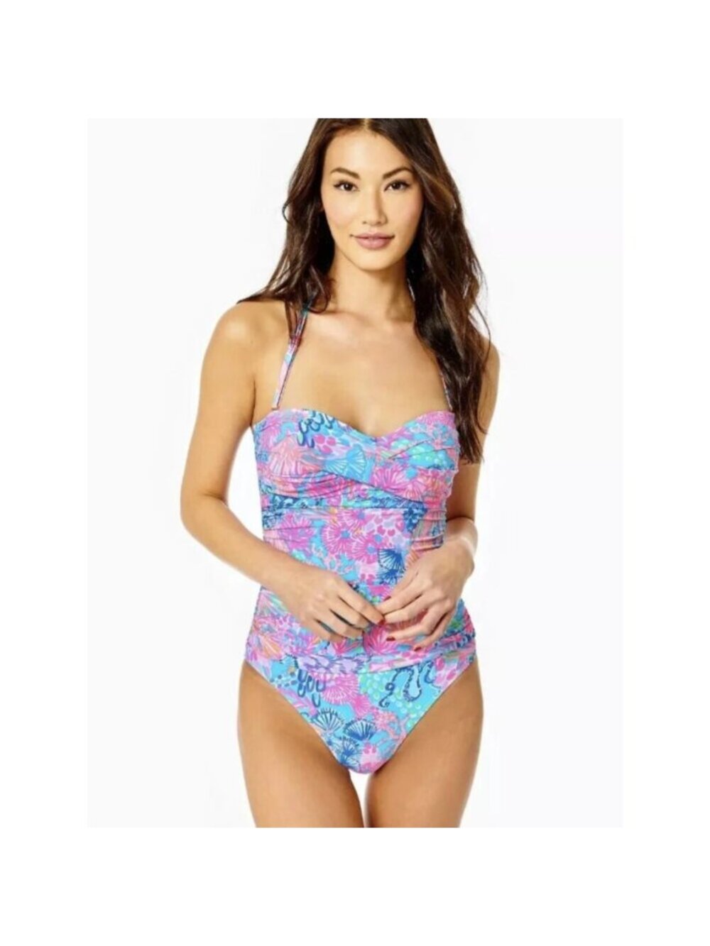Lilly Pulitzer Flamenco One Piece Swimsuit - Size 8